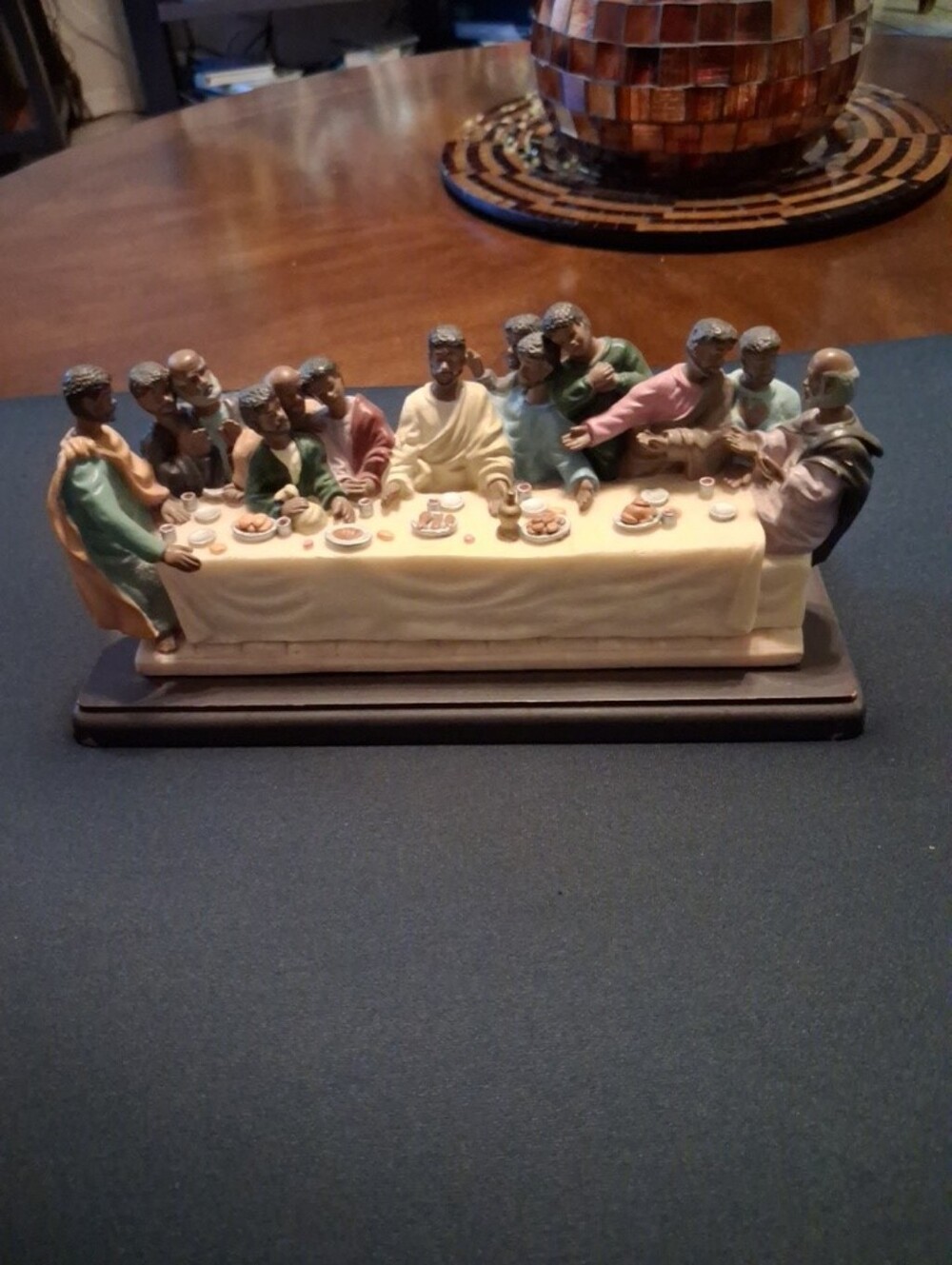 Last Supper Figurine - Multicolor Decorative Sculpture
